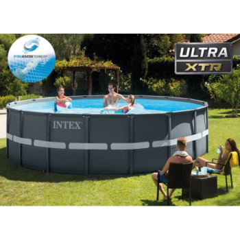 Intex bazen Ultra XTR Frame 488 x 122cm sa metalnim okvirom i peščanom pumpom 26326-2